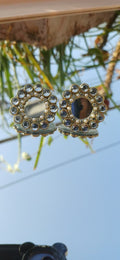 Round Mirror Studs